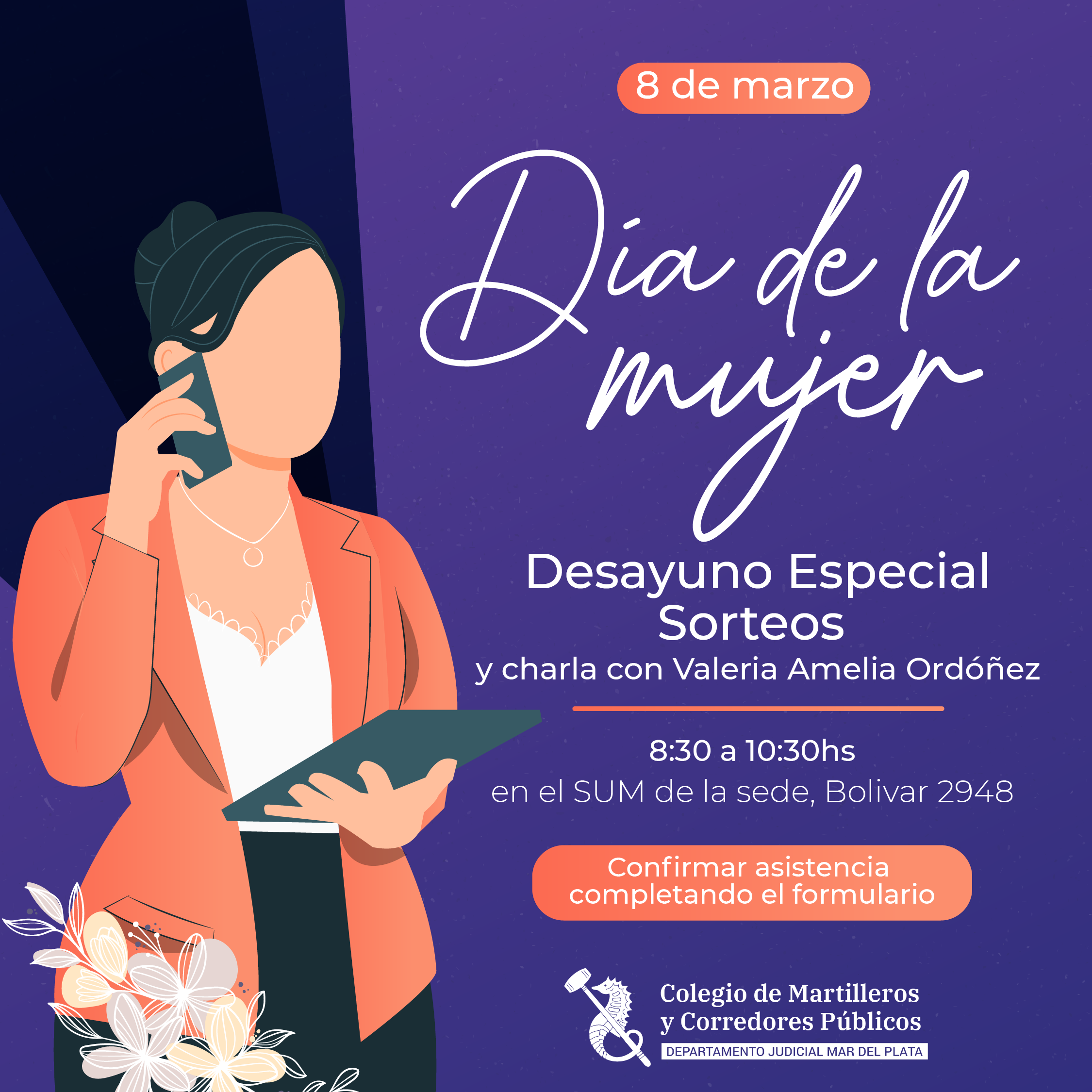 Invitación Día de la Mujer