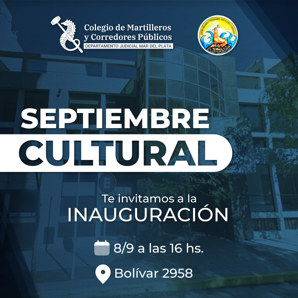 Programa ”Septiembre Cultural”