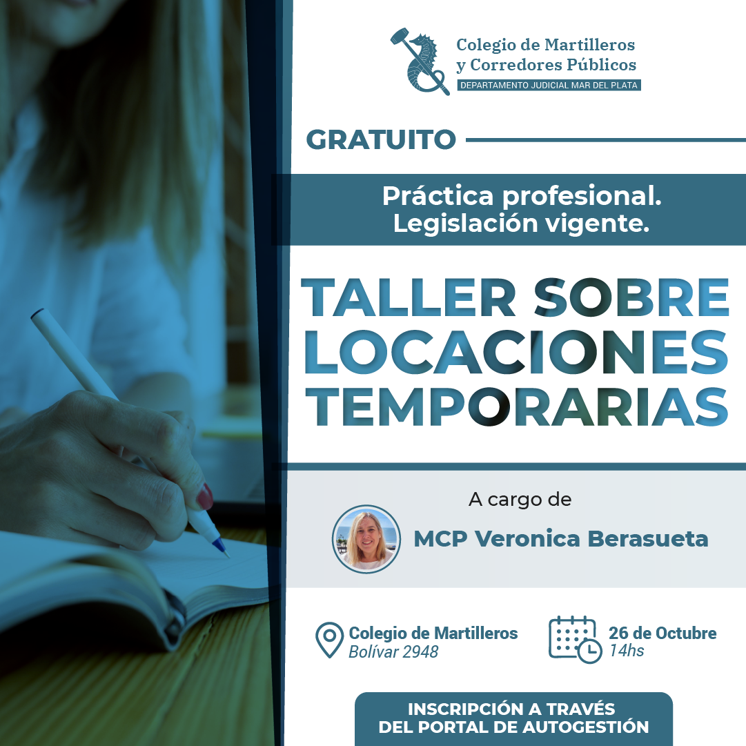 Taller sobre locaciones temporarias