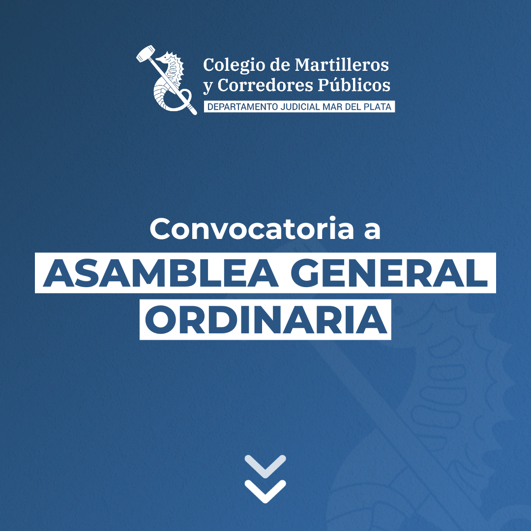 Convocatoria Asamblea Gral. Ordinaria “CENJUBIMAR”