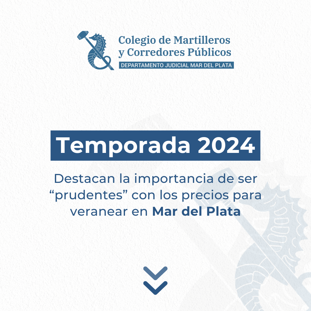 Destacan la importancia de ser “prudentes” con los precios para veranear en Mar del Plata