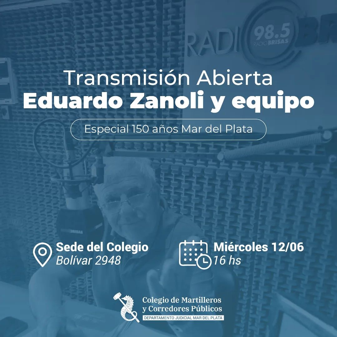 Transmisión Abierta Eduardo Zanoli y equipo