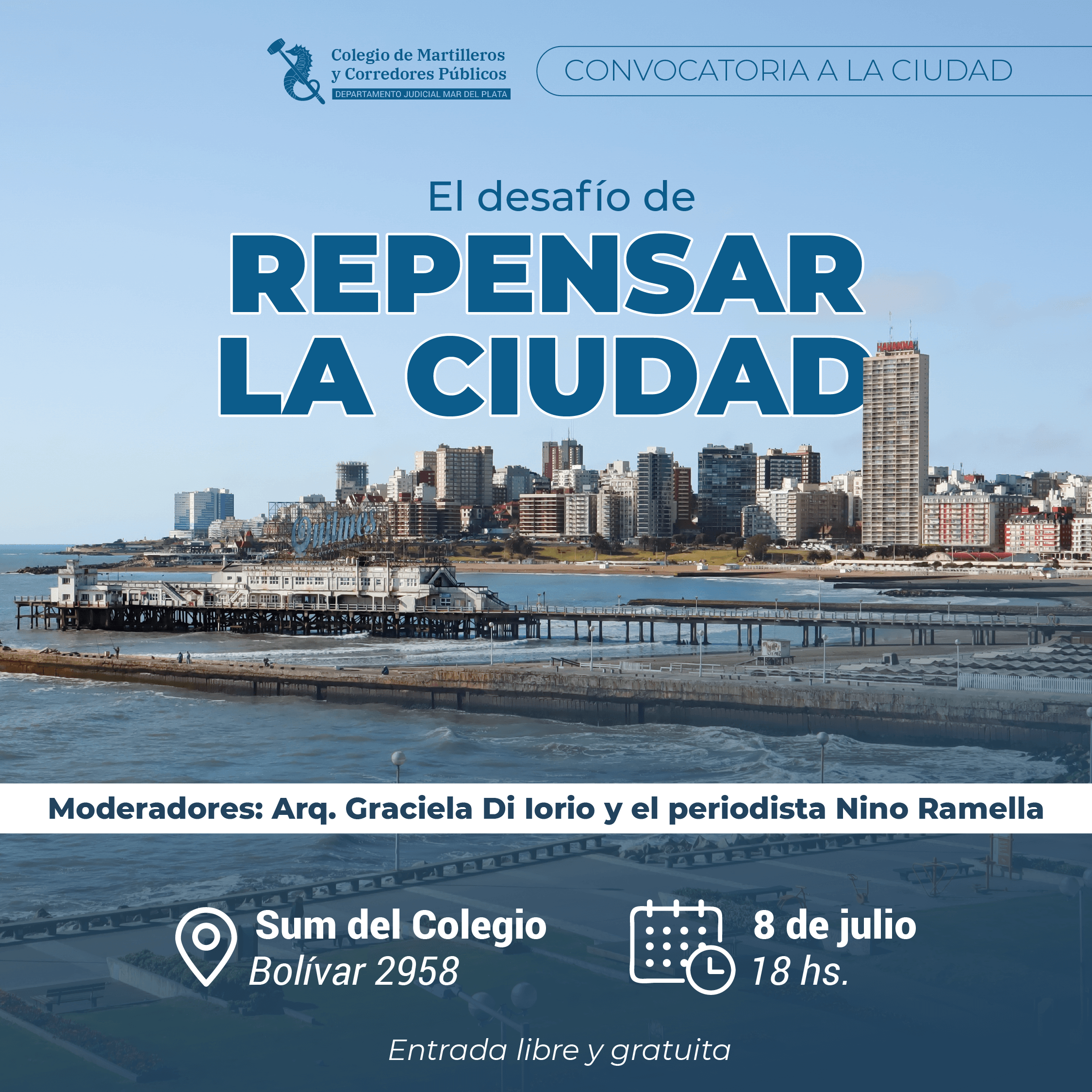 CONVOCATORIA A LA COMUNIDAD: EL DESAFÍO DE REPENSAR LA CIUDAD