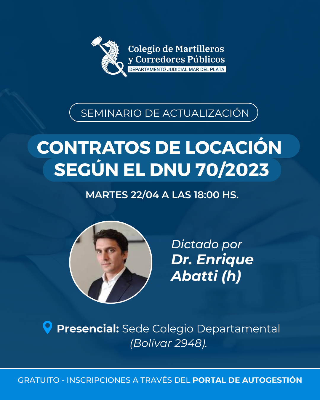 Seminario de actualización sobre contratos de locación