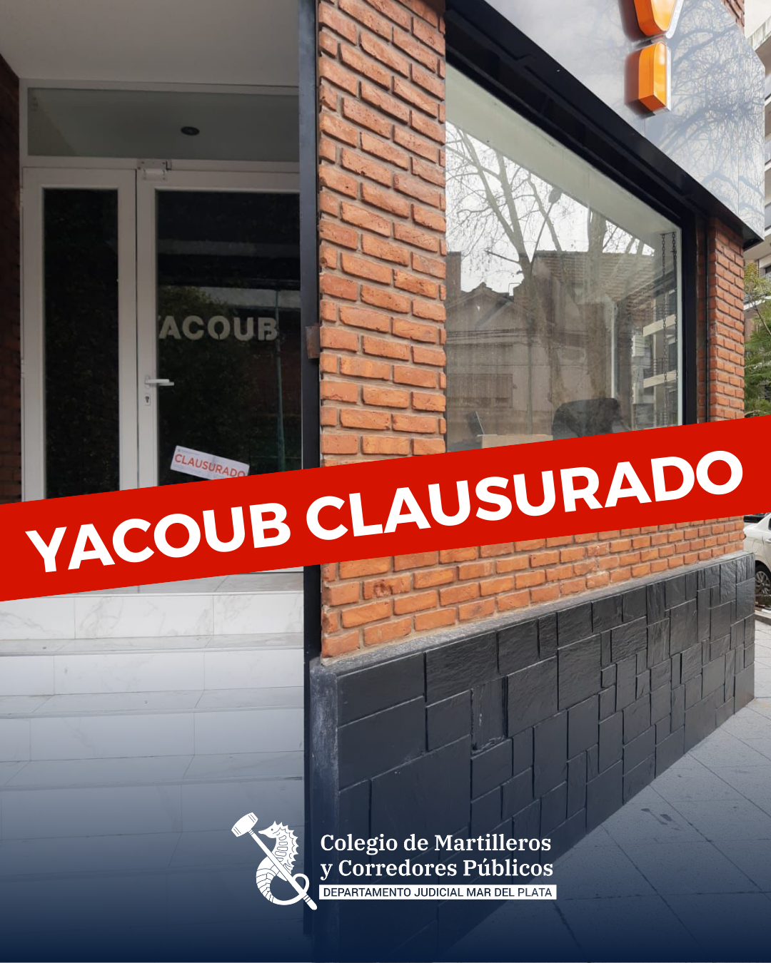 🚨 Clausura de la empresa Yacoub por ejercicio ilegal de la profesión