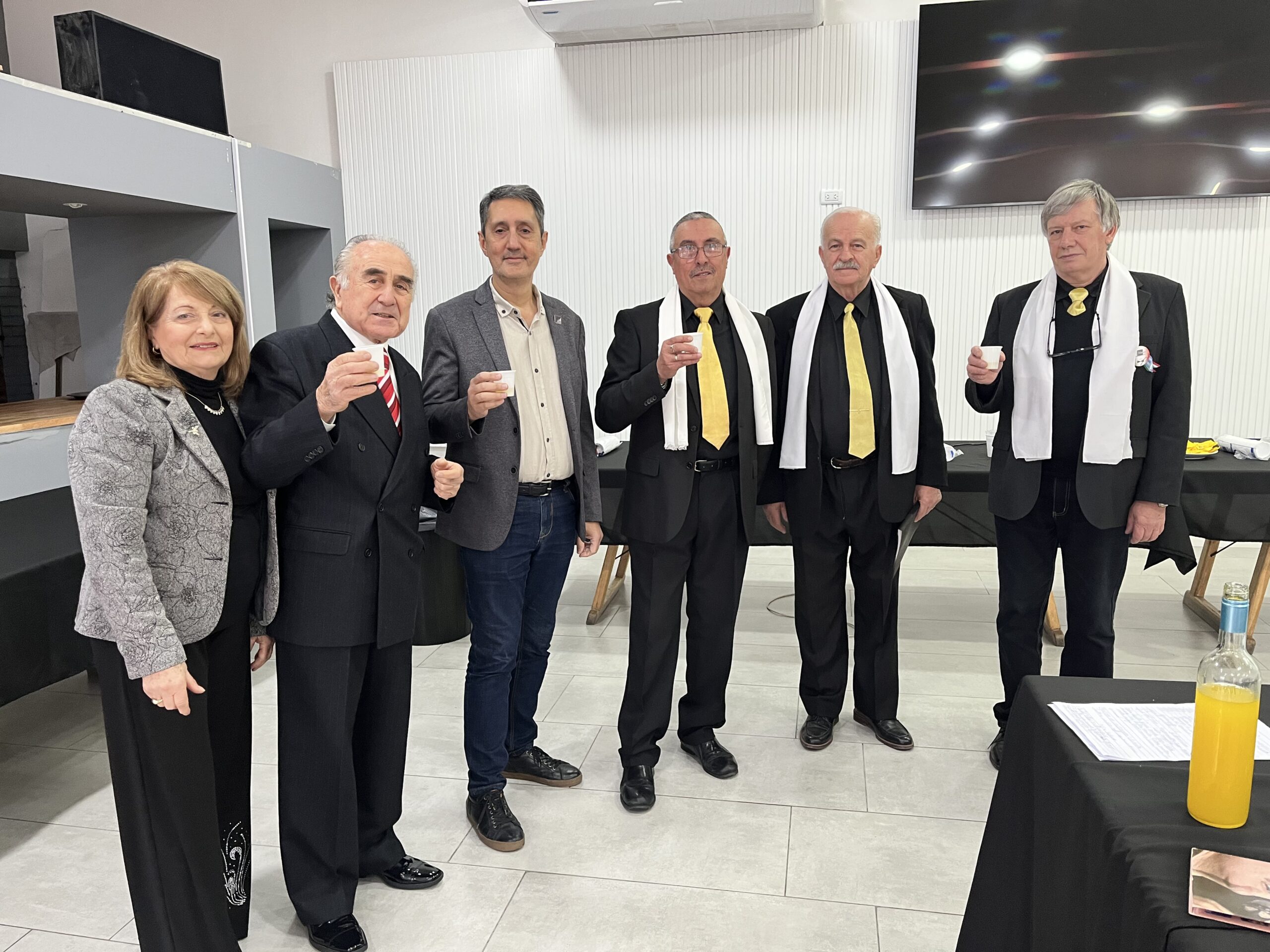 Homenaje a Domenico Modugno en el Colegio de Martilleros