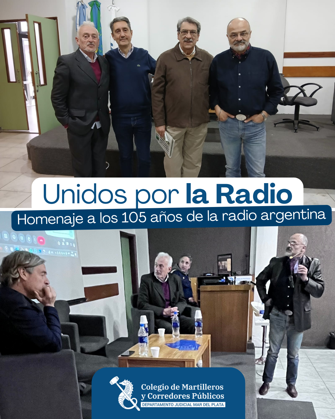 Unidos por la Radio: homenaje a los 105 años de la radio argentina