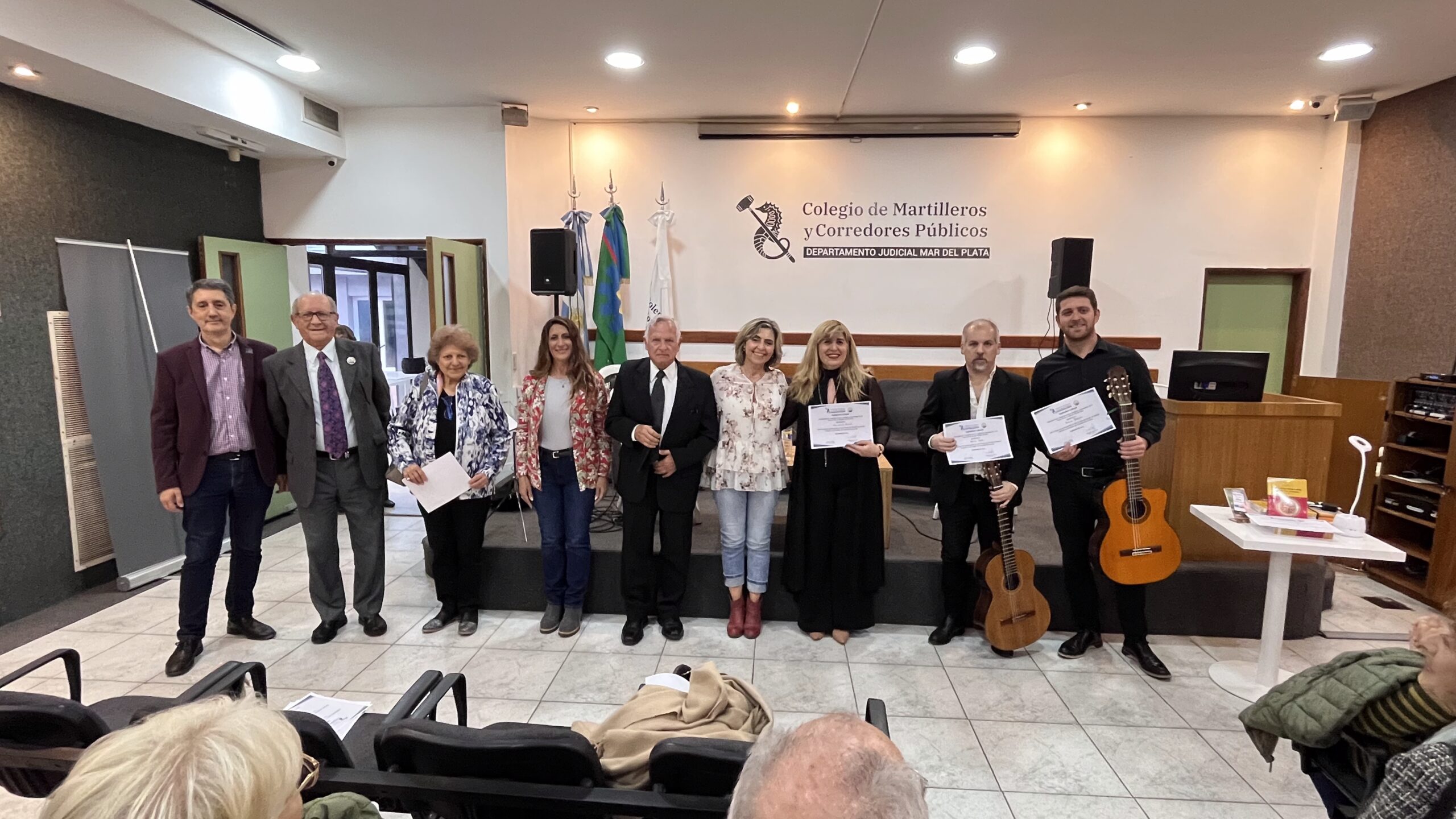 Con gran éxito cerró “Septiembre Cultural” en el Colegio de Martilleros