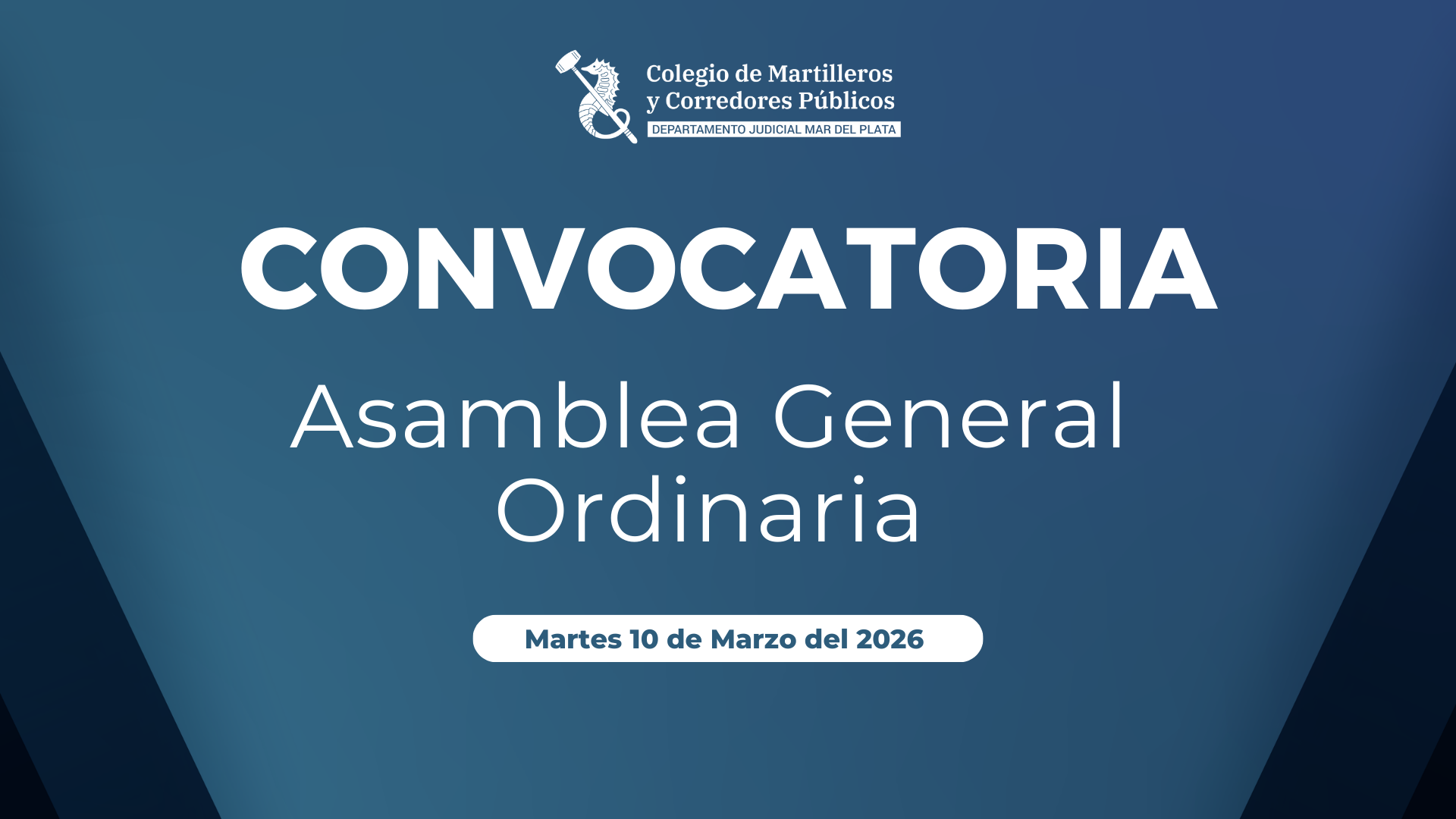 Convocatoria a Asamblea General Ordinaria